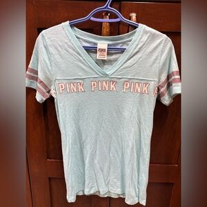PINK Victoria's Secret Aqua T-Shirt
Like brand new.
